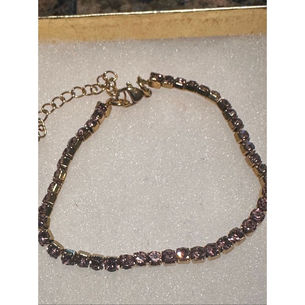 New purple and gold bracelet
